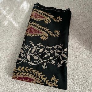 NEW Embroidered Scarf/Shawl